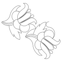 floral stripe pano 002